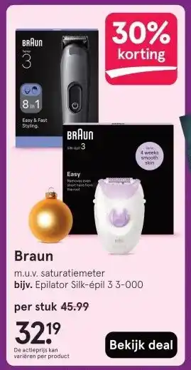 Etos Braun aanbieding