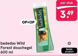Etos badedas Wild Forest douchegel aanbieding