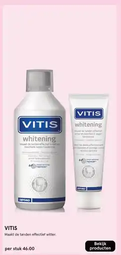 Etos VITIS aanbieding