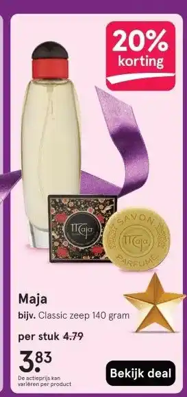 Etos Maja aanbieding