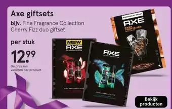Etos Axe giftsets aanbieding