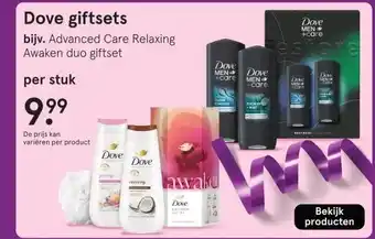 Etos Dove giftsets aanbieding