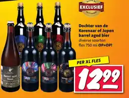 Nettorama Dochter van de Korenaar of Jopen barrel aged bier aanbieding