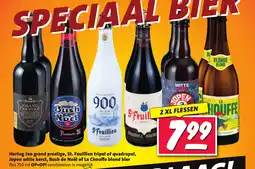 Nettorama Hertog Jan grand prestige, St. Feuillien tripel of quadrupel, Jopen witte kerst, Bush de Noël of La Chouffe blond bier aanbieding