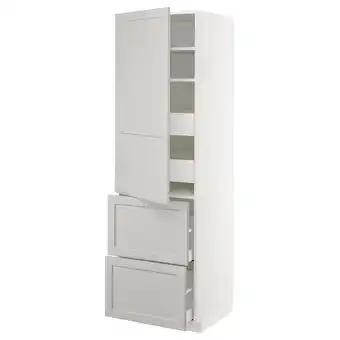 IKEA Witte metod keukenkast met lades en planken, modern design aanbieding