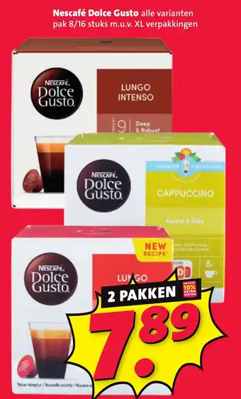 Nettorama Nescafé Dolce Gusto aanbieding
