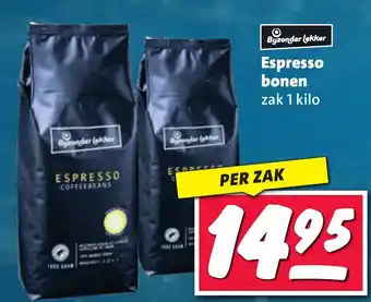Nettorama Espresso bonen aanbieding