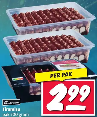 Nettorama Tiramisu aanbieding