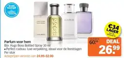 Albert Heijn Parfum voor hem aanbieding