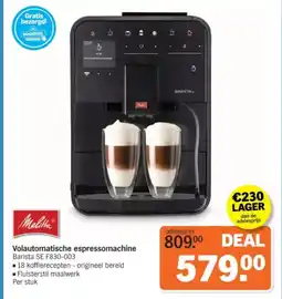 Albert Heijn Volautomatische espressomachine aanbieding