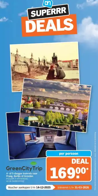 Albert Heijn GreenCity Trip aanbieding