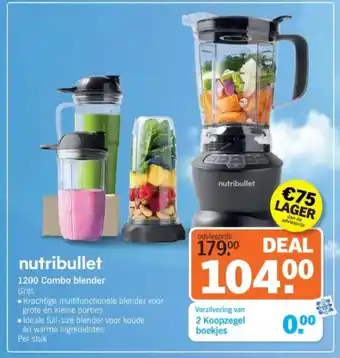 Albert Heijn Nutribullet aanbieding