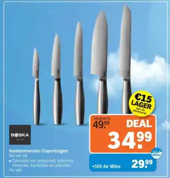 Albert Heijn Keukenmessen Copenhagen aanbieding