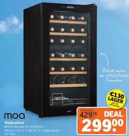 Albert Heijn Moa Wijnkoelkast aanbieding
