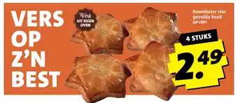 Boni Roomboter ster gevulde koek aanbieding