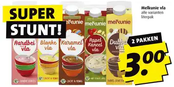Boni Melkunie vla aanbieding