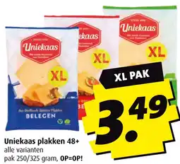 Boni Uniekaas plakken 48+ aanbieding