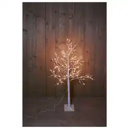 Pets Place Anna's Collection Led Berkenboom - Kerstverlichting - 130 cm Warm Wit 120 led aanbieding
