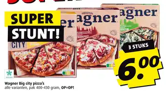 Boni Wagner Big city pizza's aanbieding