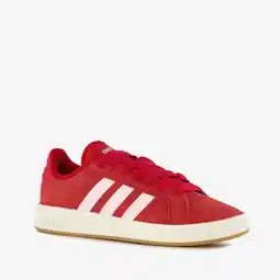 Scapino Adidas Grand Court Base 00s dames sneakers rood aanbieding