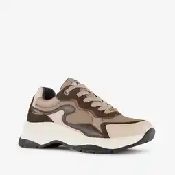 Scapino XX By Mexx dames sneakers zwart bruin aanbieding