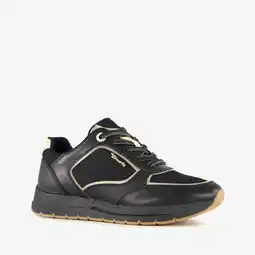 Scapino Tamaris dames sneakers zwart goud aanbieding