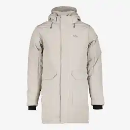 Scapino Kjelvik gewatteerde heren softshell jas beige aanbieding