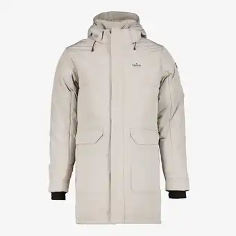 Scapino Kjelvik gewatteerde heren softshell jas beige aanbieding