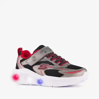 Scapino Skechers Skechers Meteor-Lights jongens sneakers met lichtjes aanbieding
