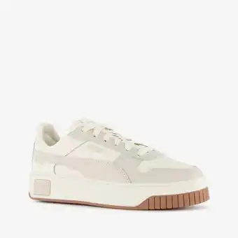Scapino Puma Carina Street dames sneakers beige aanbieding