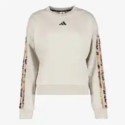 Scapino Adidas Animal Print 3 Stripes dames sport sweater aanbieding
