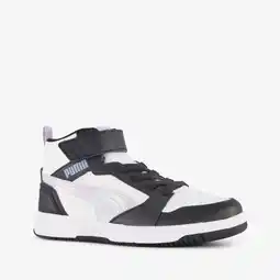 Scapino Puma Rebound V6 Mid Space Belle meisjes sneakers zwart lila aanbieding