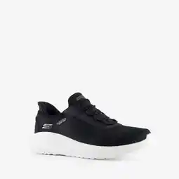 Scapino Skechers Slip-ins: Bob Squad dames sneakers zwart wit aanbieding