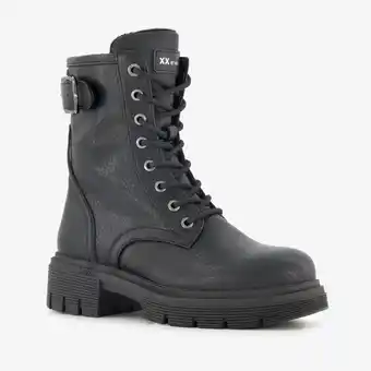 Scapino XX By Mexx dames veterboots zwart aanbieding