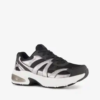 Scapino Skechers Shadow Stellar 90 dames sneakers zwart zilver aanbieding