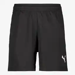 Scapino Puma IndividualLIGA 2 kinder sportshort zwart blauw aanbieding