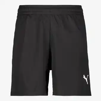 Scapino Puma IndividualLIGA 2 kinder sportshort zwart blauw aanbieding