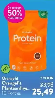 Holland & Barrett Orangefit Plantaardige Proteïne Chocosmaak – 260g aanbieding