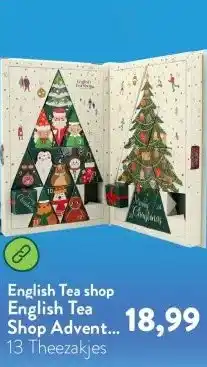 Holland & Barrett English Tea Shop Advent Calendar - 25 theezakjes aanbieding