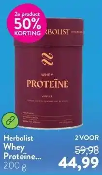 Holland & Barrett Whey Proteïne Vanille aanbieding