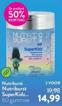 Holland & Barrett Nutriburst SuperKidz Multivitamine - 60 gummies aanbieding