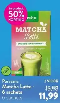 Holland & Barrett Matcha Latte - 6 sachets aanbieding