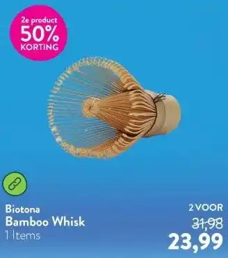 Holland & Barrett Bamboo Whisk aanbieding