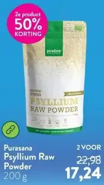 Holland & Barrett Psyllium Raw Powder aanbieding