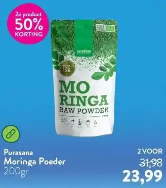 Holland & Barrett Moringa Poeder aanbieding