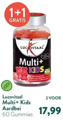 Holland & Barrett Multi+ Kids Aardbei aanbieding