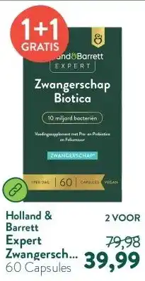 Holland & Barrett Expert Zwangerschap Biotica aanbieding