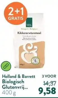 Holland & Barrett Biologisch Glutenvrij Kikkererwtenmeel aanbieding