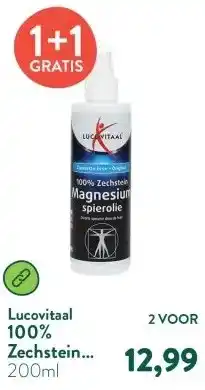 Holland & Barrett 100% Zechstein Magnesium Spierolie aanbieding
