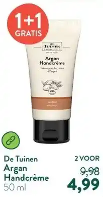 Holland & Barrett Argan Handcrème aanbieding